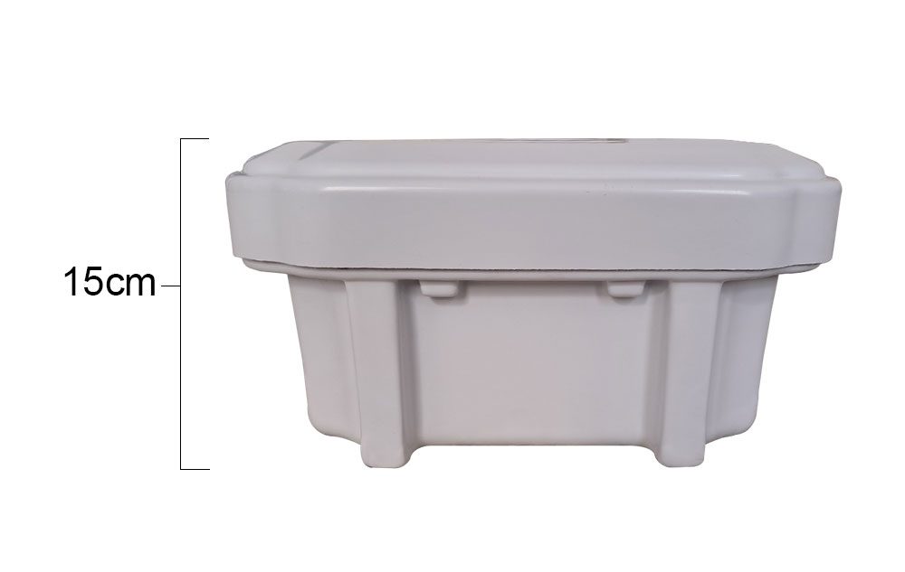 دکوباکس ظروف غوطه وری 3 لیتری 2 اندازه ارتفاع دکوباکس 3 لیتری