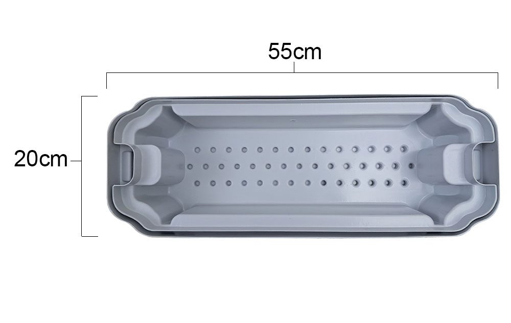 دکوباکس ظروف غوطه وری 5 لیتری 1 اندازه طول و عرض دکوباکس 5 لیتری